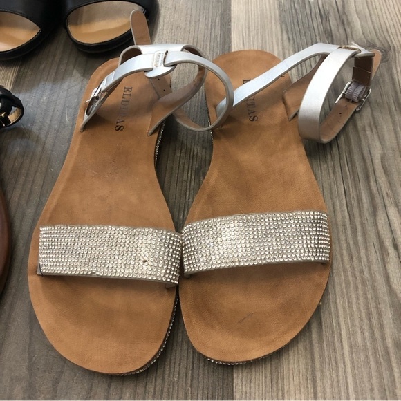 Franco Sarto Wedges and Crystal Sandals Bundle 6.5 - Picture 2 of 12